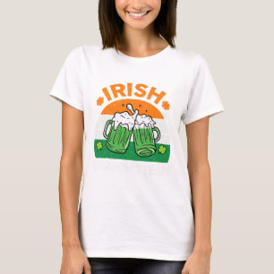 Irish Drinking Team Drinking St Patricks Day Beer  T-Shirt
