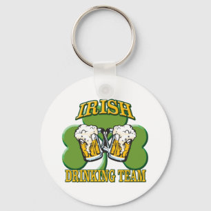 Irish Drinking Team Key Ring