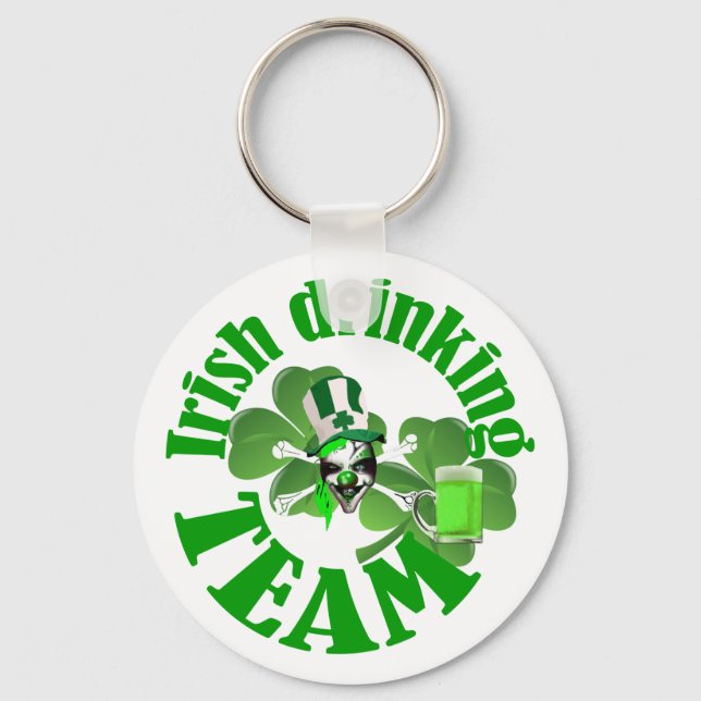 Irish drinking team key ring (Front)