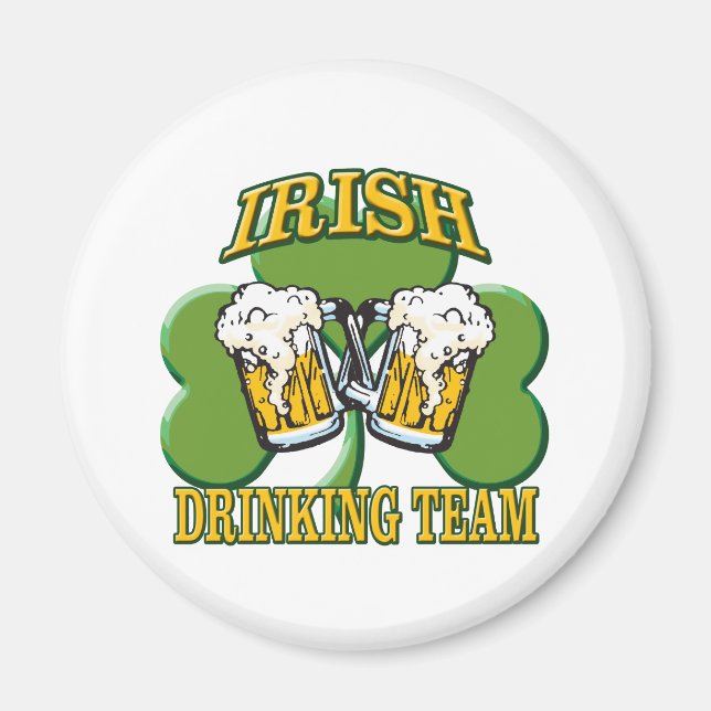 Irish Drinking Team Magnet (Front)