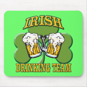 Irish Drinking Team Mouse Pad