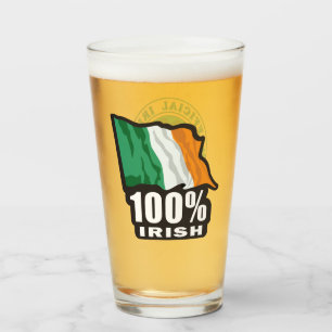 Irish Drinking Team - Proud to be Irish Glass