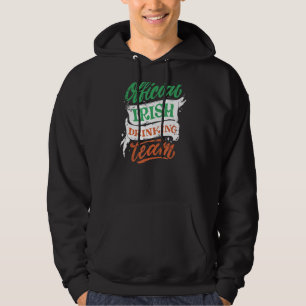 Irish Drinking Team Retro Distressed for Men Wome Hoodie