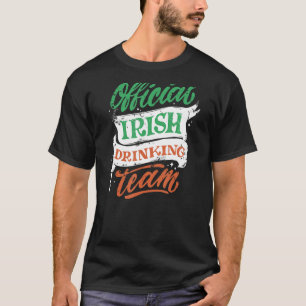 Irish Drinking Team Retro Distressed for Men Wome T-Shirt