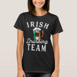 Irish Drinking Team Shirt St Patrick's Day Group S