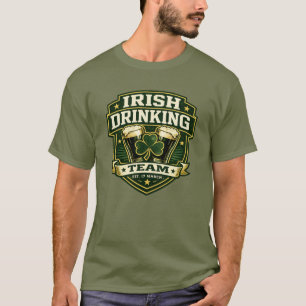 Irish Drinking Team St. Patrick’s Day Funny Beer T-Shirt