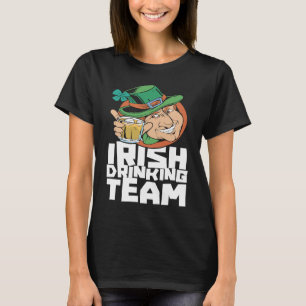 Irish Drinking Team St Patricks Day Ireland Leprec T-Shirt