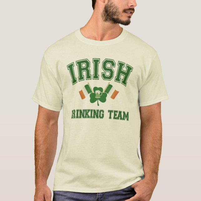 Irish Drinking Team t-shirt (Front)