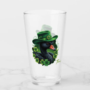 Irish Elegance, The Black Swan of St. Patrick Glass