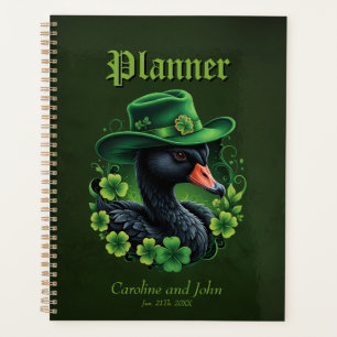 Irish Elegance, The Black Swan of St. Patrick Planner