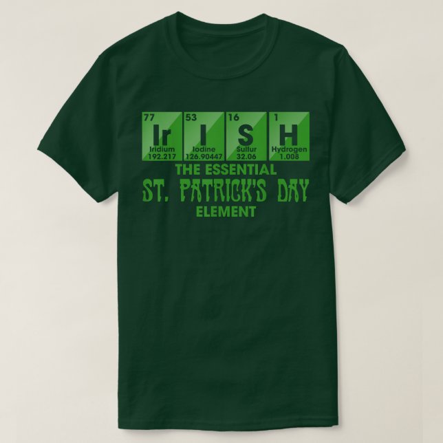 Irish Elements St T-Shirt (Design Front)