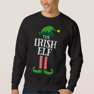 Irish Elf Matching Family Group Christmas Party Sweatshirt