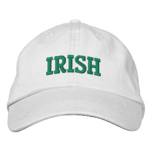 IRISH EMBROIDERED HAT