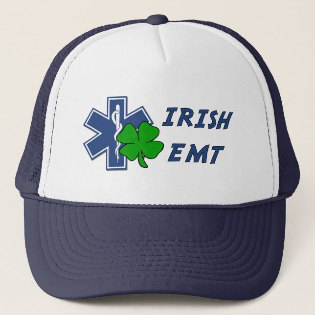 Irish EMT Trucker Hat (Front)