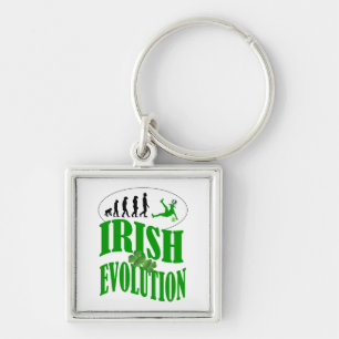 Irish evolution key ring