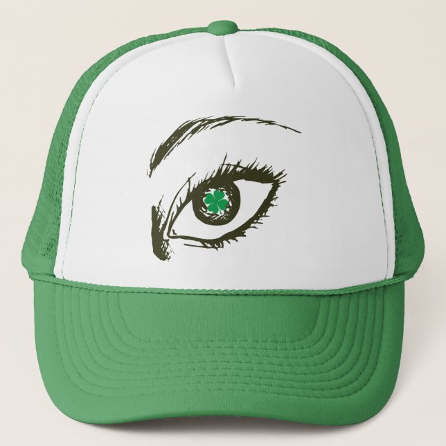 Irish Eye Trucker Hat (Front)