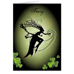 Irish Faery Silhouette