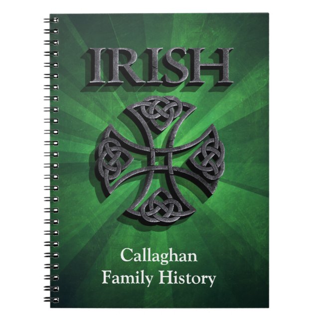 Irish Family History Notebook (Front)