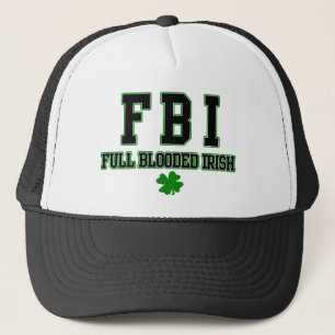 Irish FBI Full Blooded Irish Hat