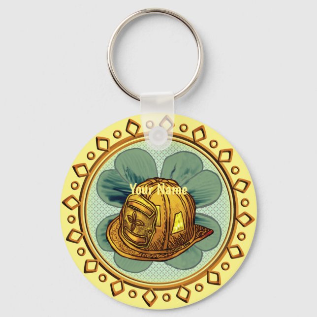 Irish Firefighter keychains (Front)