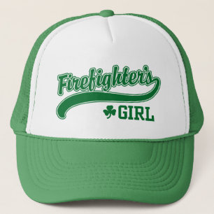 Irish Firefighter's Girl Trucker Hat
