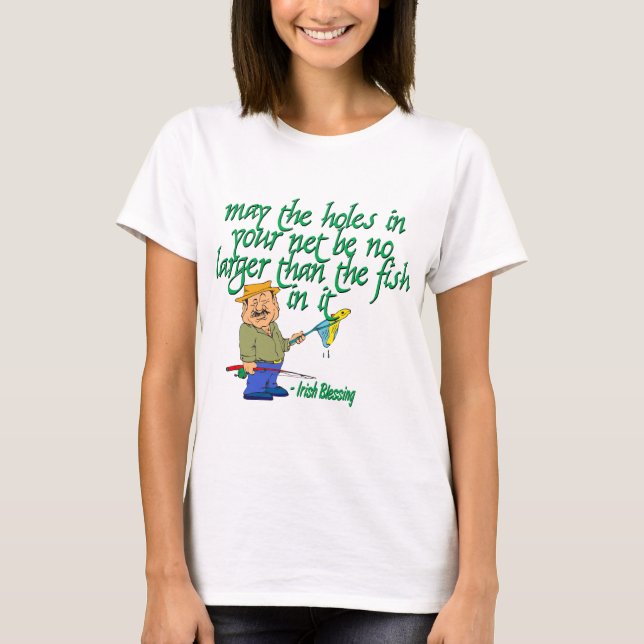 Irish Fishing Blessing T-Shirt (Front)