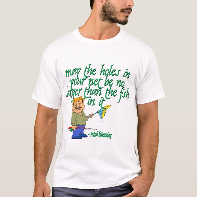 Irish Fishing Blessing T-Shirt (Front)