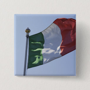 Irish Flag 15 Cm Square Badge