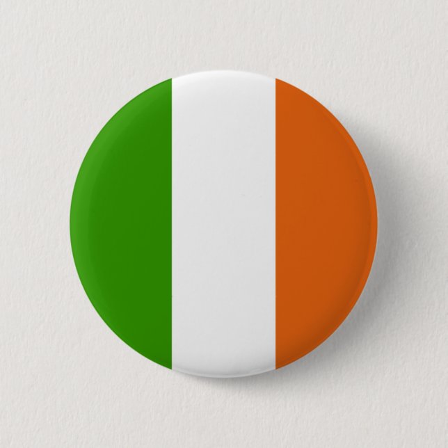 Irish Flag 6 Cm Round Badge (Front)