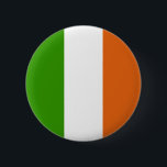 Irish Flag 6 Cm Round Badge<br><div class="desc">Show some Irish pride!</div>