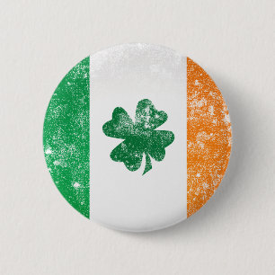 Irish Flag 6 Cm Round Badge