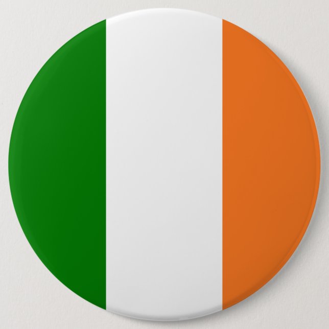 Irish Flag 6 Cm Round Badge (Front)