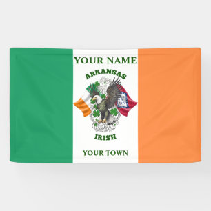 Irish Flag - Arkansas Irish Banner