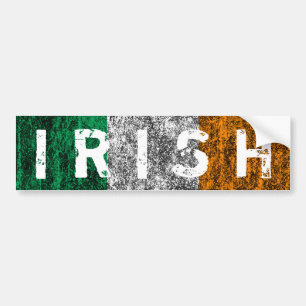 irish flag bumper sticker