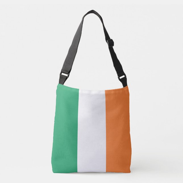 Irish Flag cbbcnt Crossbody Bag (Front)
