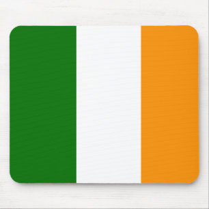Irish Flag Coloured Mousepad
