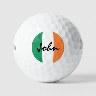 Irish Flag Custom Name ssf gbt Golf Balls