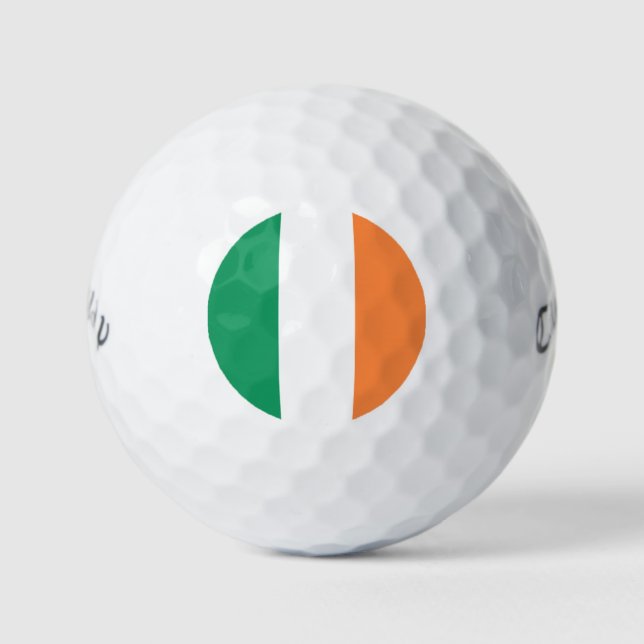 Irish Flag cwb gbcnt Golf Balls (Front)