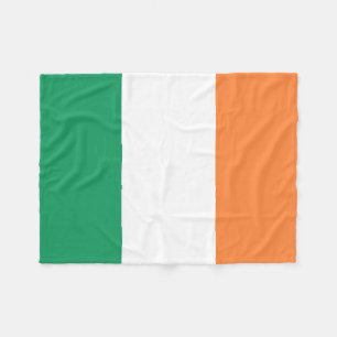 Irish Flag fbcnt Fleece Blanket