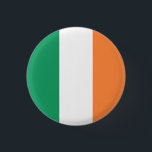 Irish Flag, Flag of Republic of Ireland 3 Cm Round Badge<br><div class="desc">Irish Flag,  Flag of Republic of Ireland button/badge by World Flags United.</div>