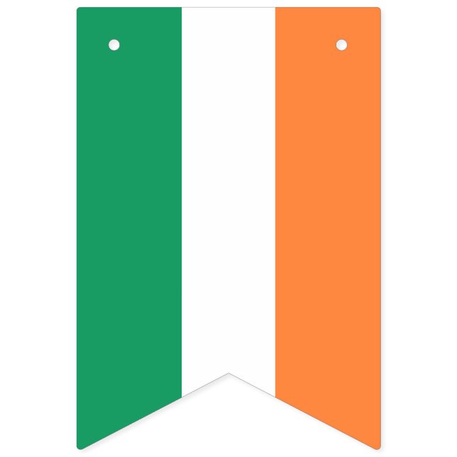 Irish Flag, Fun Party Bunting Banner (First Flag)