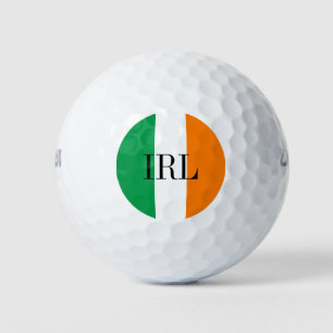 Irish flag golf ball set   IRL Ireland pride