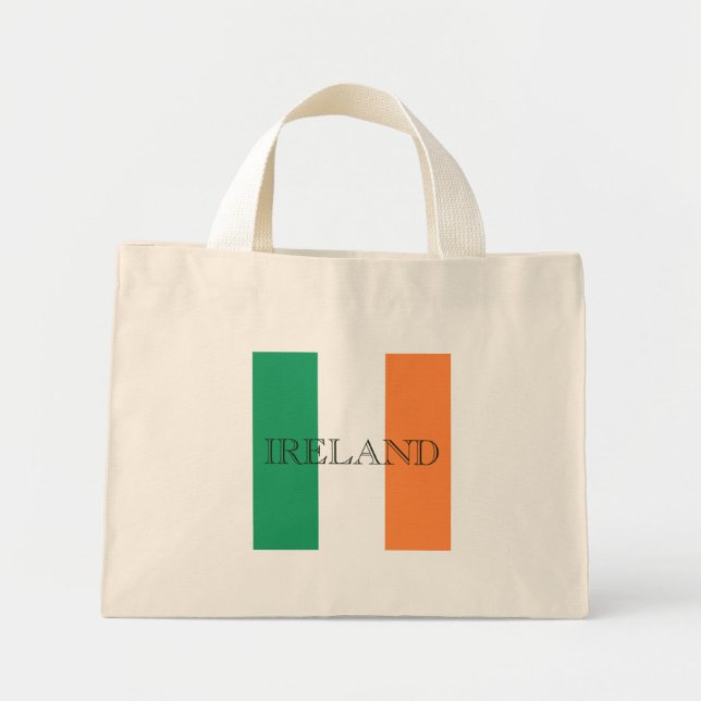 Irish Flag Ireland ttcnt Mini Tote Bag (Front)