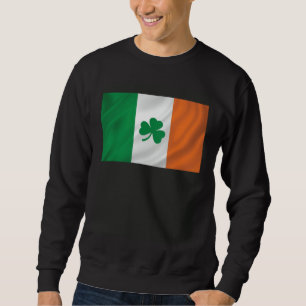 Irish Flag Irish Pride Shamrock Sweatshirt