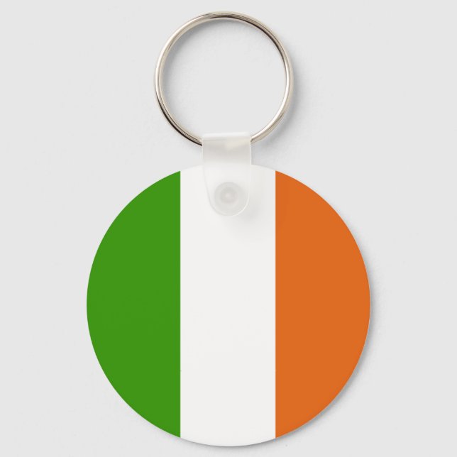 Irish Flag Key Ring (Front)