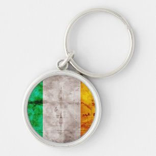 Irish Flag Key Ring