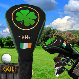 Irish Flag, Lucky, Monogram, Golfing Ireland Golf Head Cover