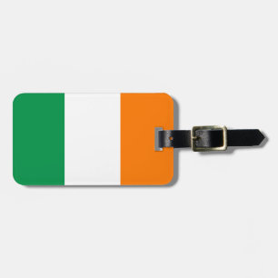 Irish flag luggage tags for bags and suitcases