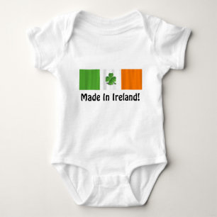 Irish Flag 'Made In Ireland' Baby Bodysuit