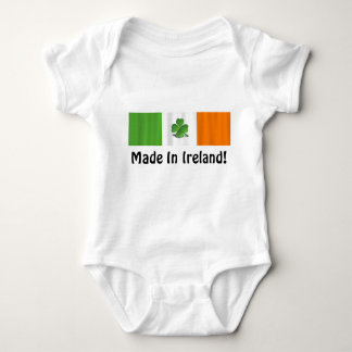 Irish Flag 'Made In Ireland' Baby Bodysuit